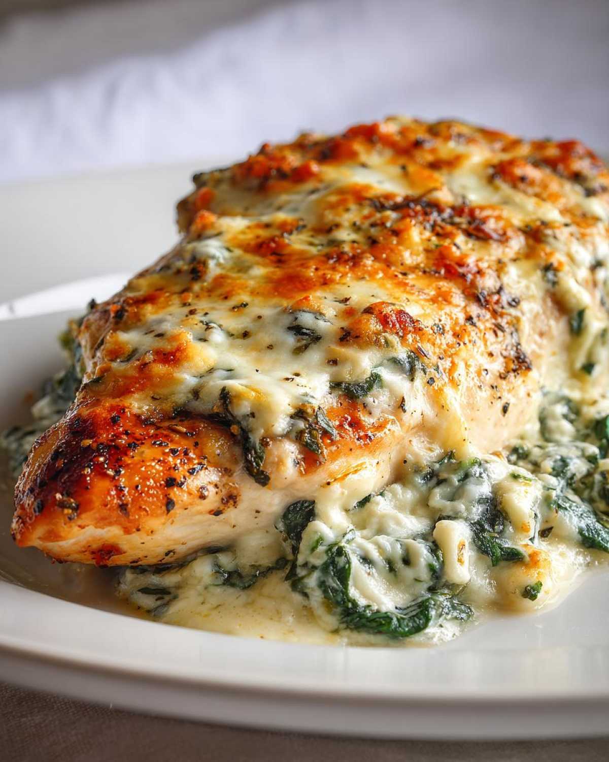 Baked Spinach Artichoke Chicken - detail 4