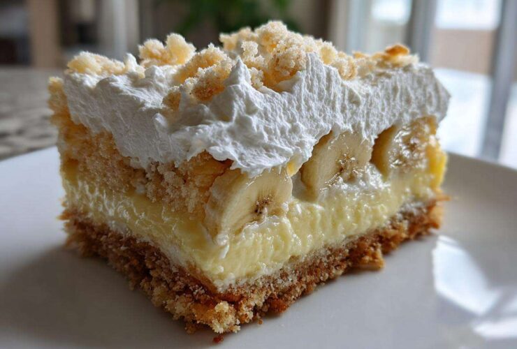 Banana Pudding Bars