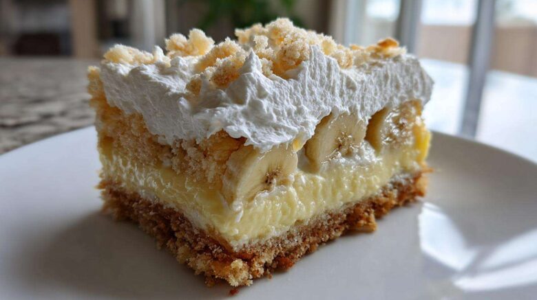 Banana Pudding Bars