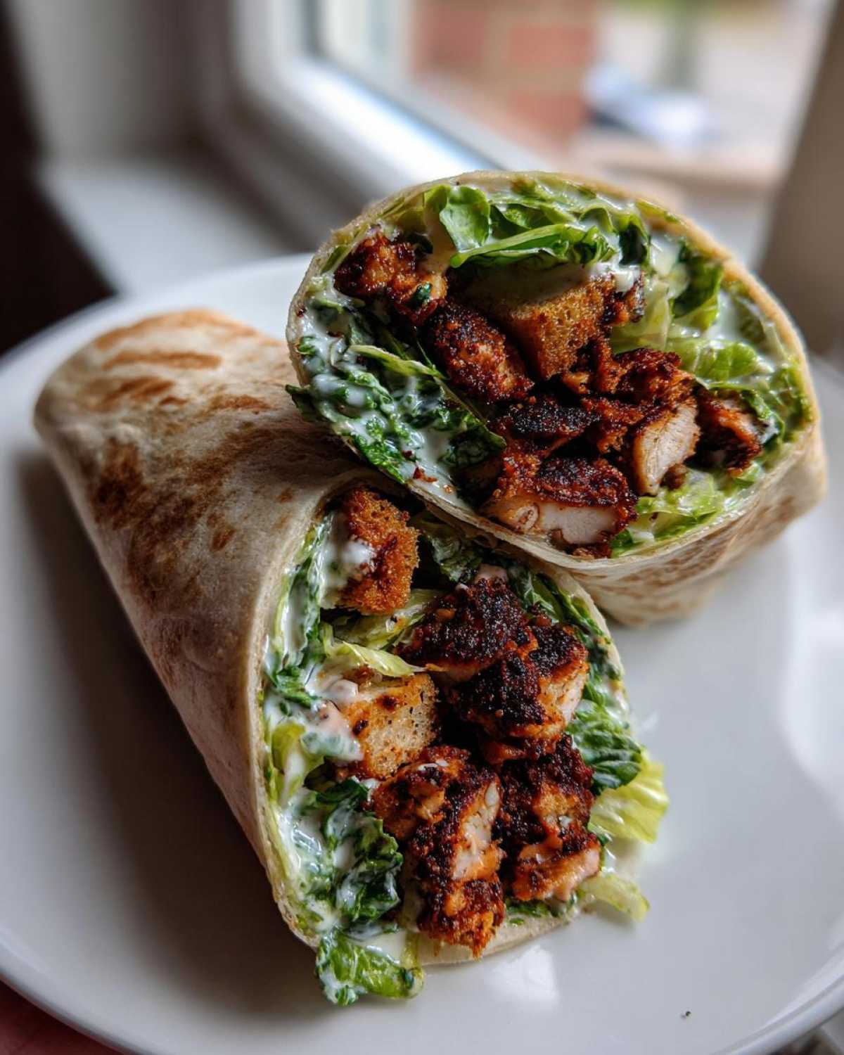Blackened Chicken Caesar Wraps - detail 1