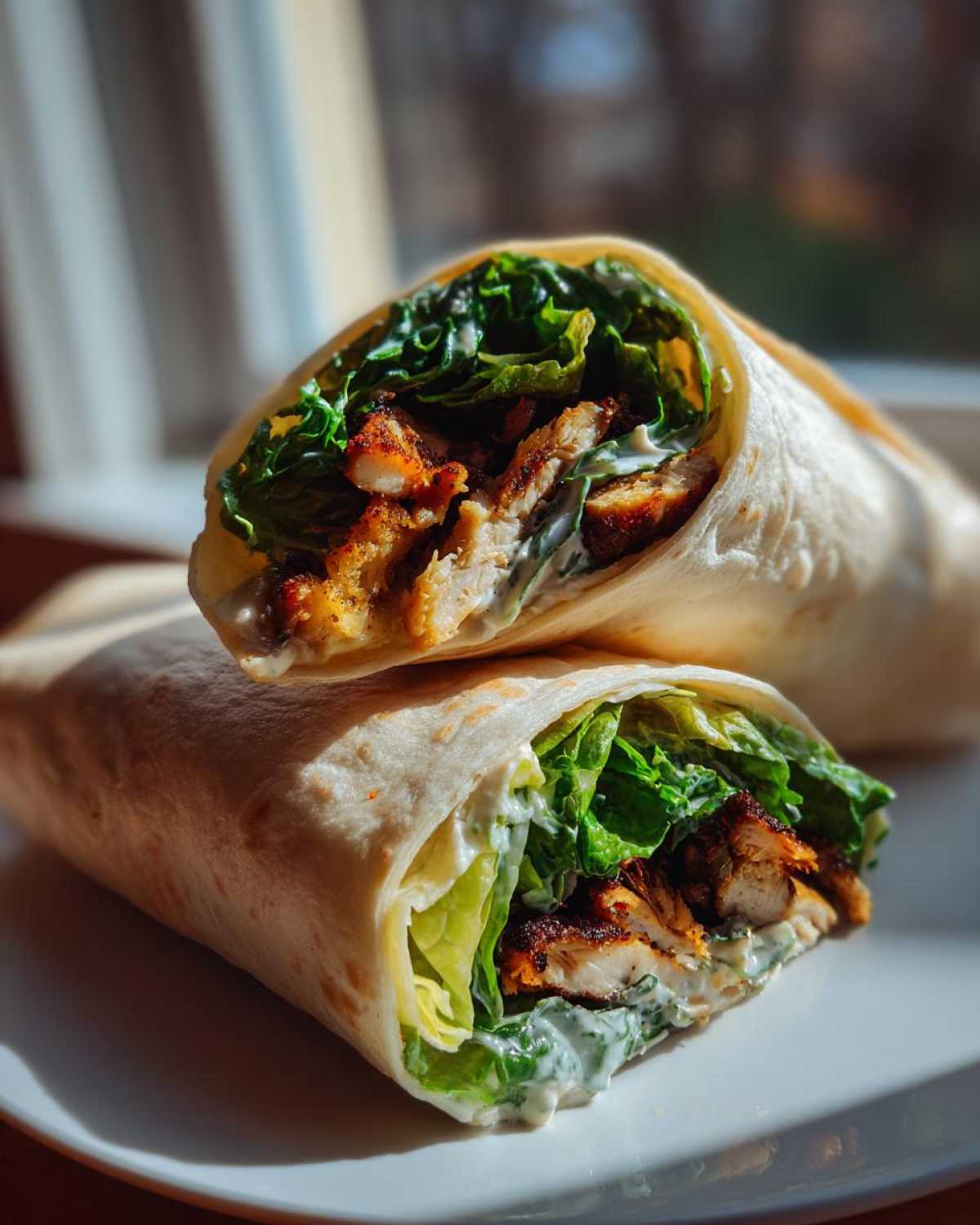 Blackened Chicken Caesar Wraps - detail 4