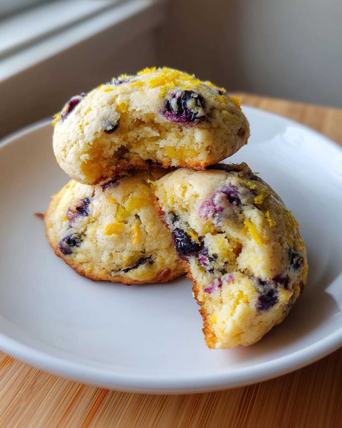 Blueberry Lemon Ricotta Cookies - detail 1