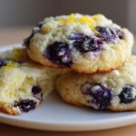 Blueberry Lemon Ricotta Cookies