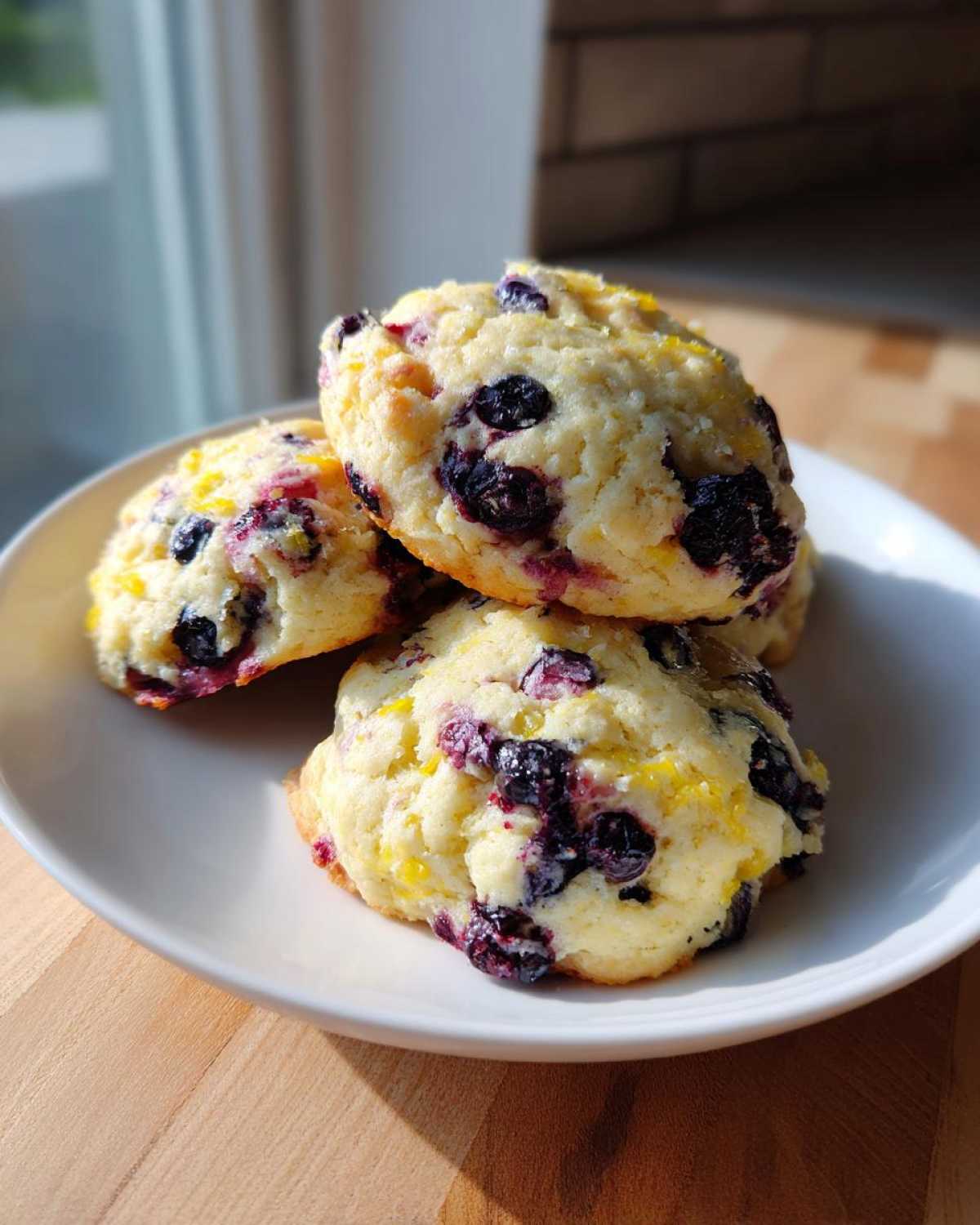Blueberry Lemon Ricotta Cookies - detail 2