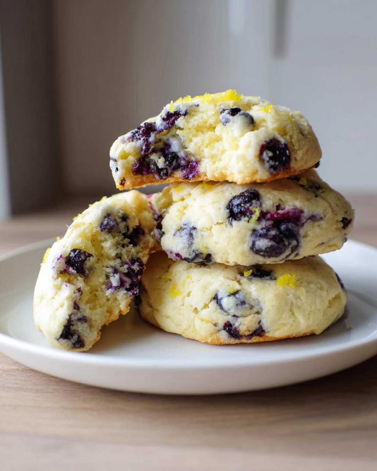 Blueberry Lemon Ricotta Cookies - detail 3