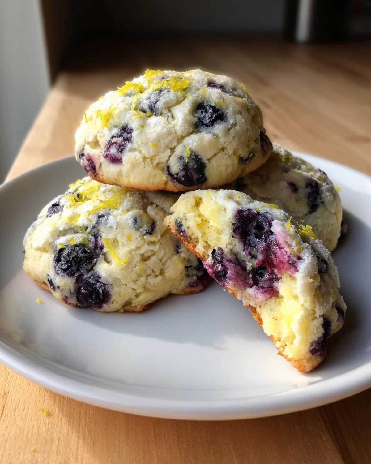 Blueberry Lemon Ricotta Cookies - detail 4