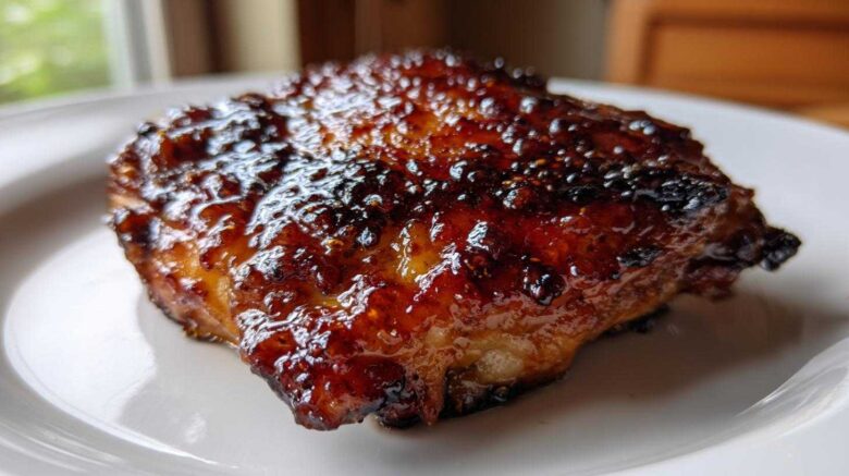 Brown Sugar Garlic Chicken Thighs
