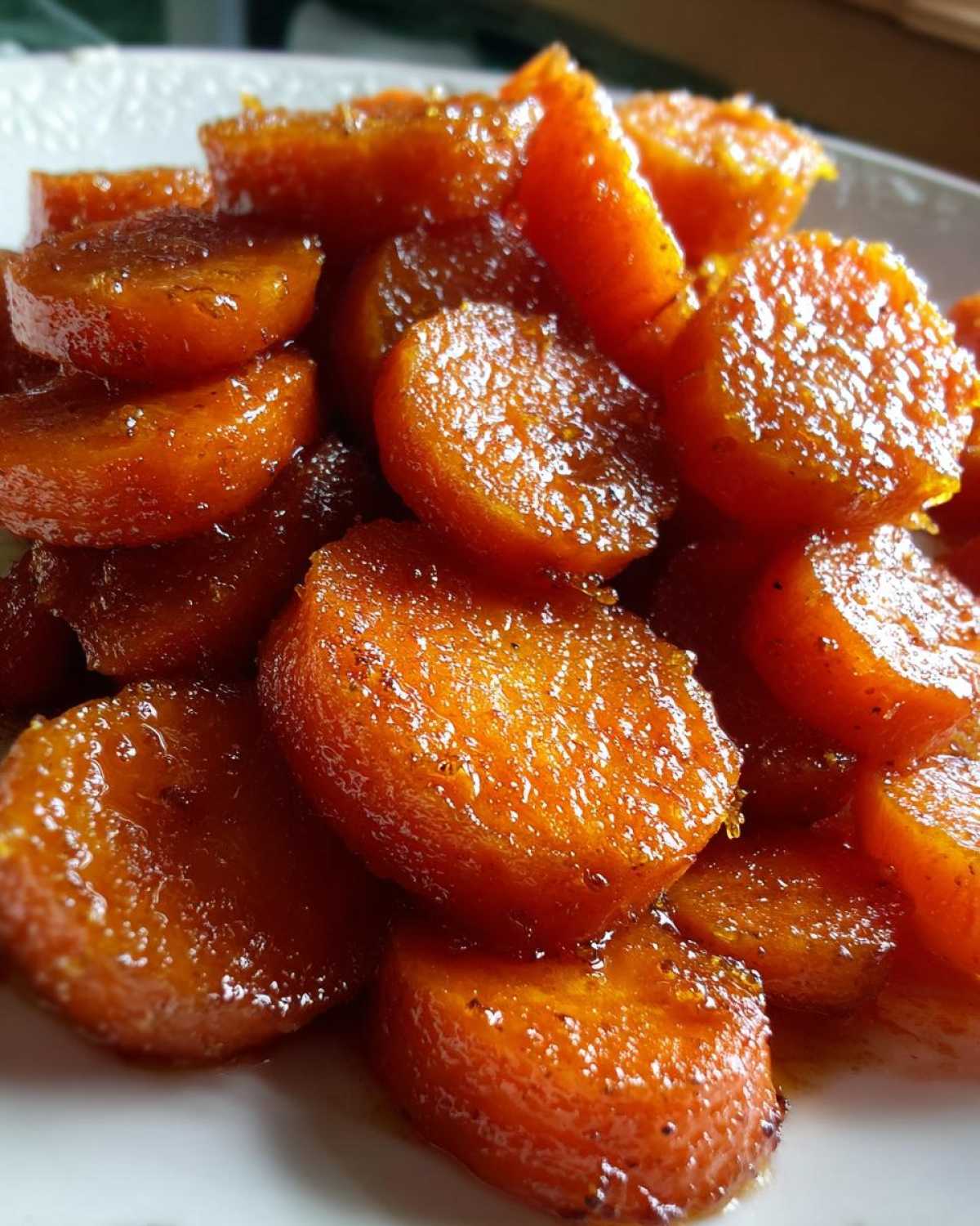 Brown Sugar Glazed Carrots - detail 1