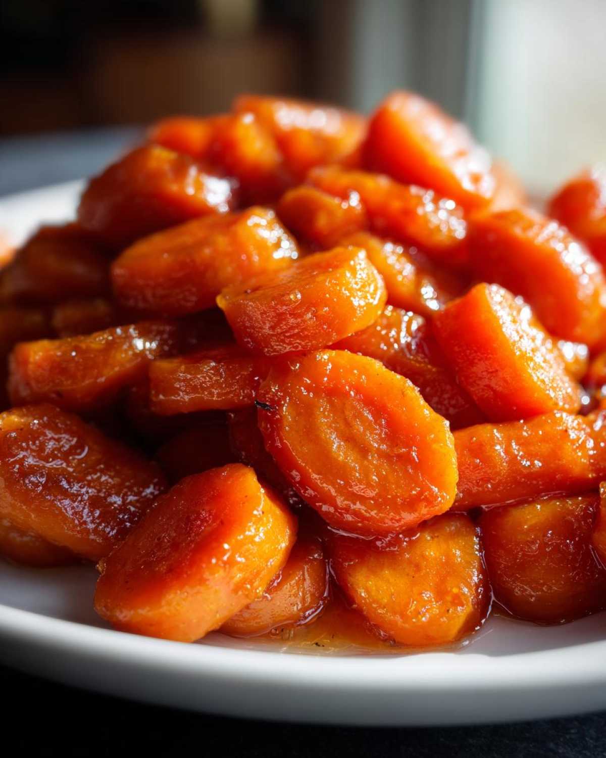 Brown Sugar Glazed Carrots - detail 2