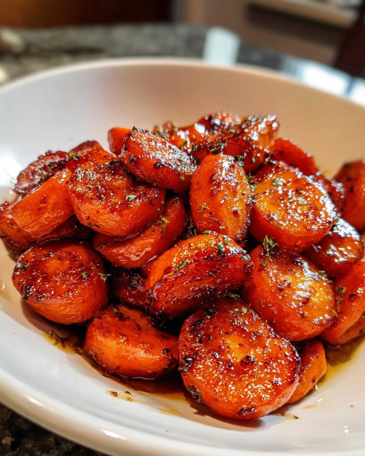 Brown Sugar Glazed Carrots - detail 3