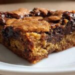 Brownie Batter Blondies