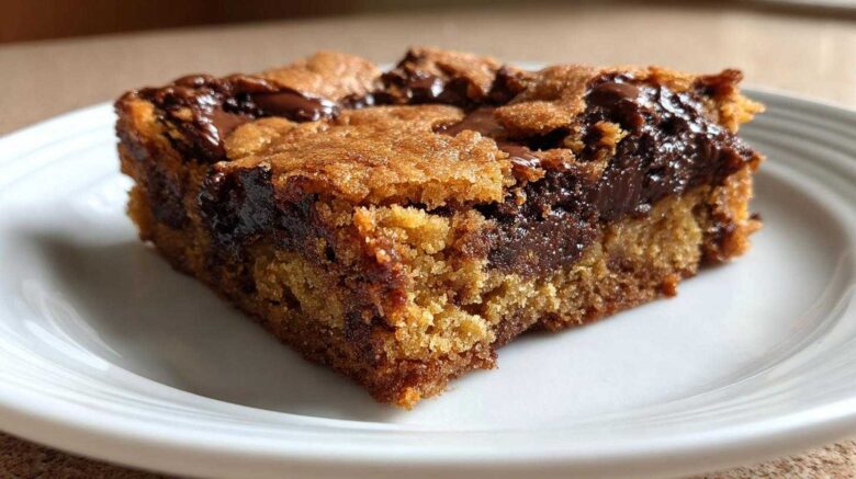 Brownie Batter Blondies