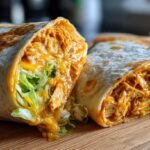 Buffalo Ranch Chicken Wraps
