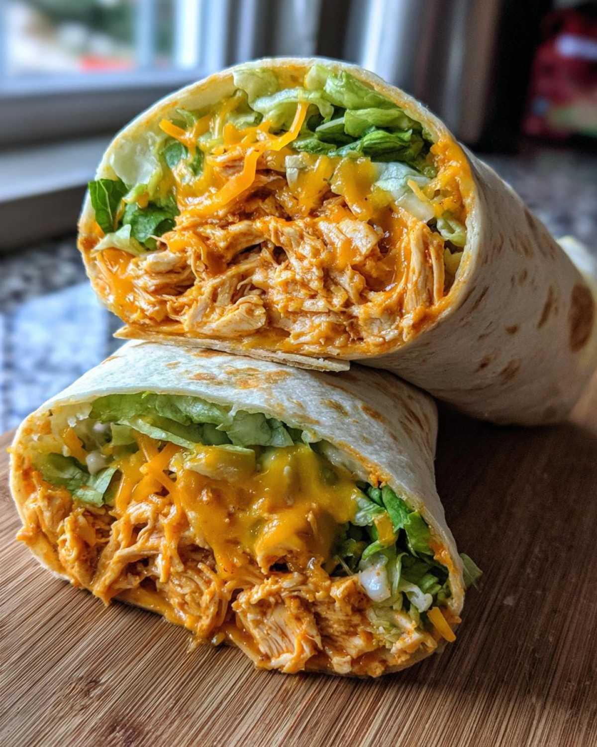 Buffalo Ranch Chicken Wraps - detail 2