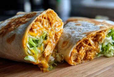 Buffalo Ranch Chicken Wraps