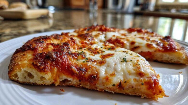 Buttery Garlic Naan Pizza