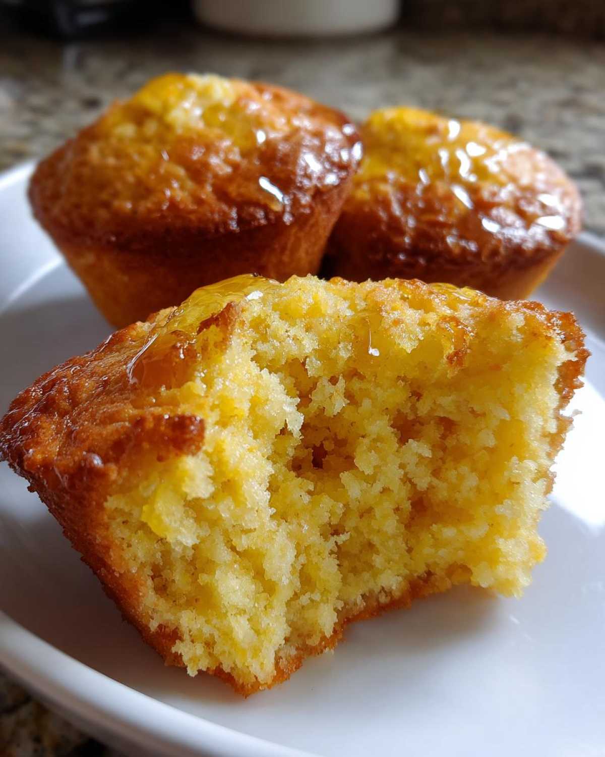 Buttery Maple Cornbread Muffins - detail 1