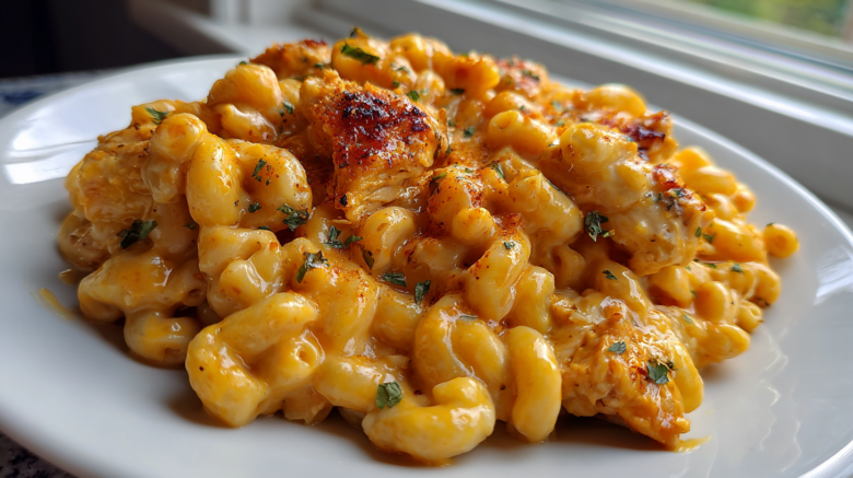 Cajun Chicken Mac and Cheese