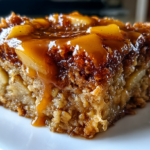 Caramel Apple Oatmeal Bake