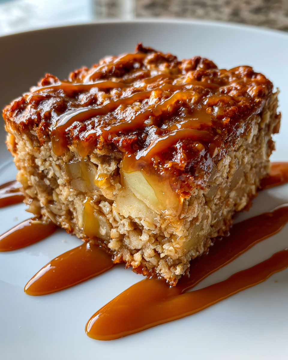 Caramel Apple Oatmeal Bake - detail 4