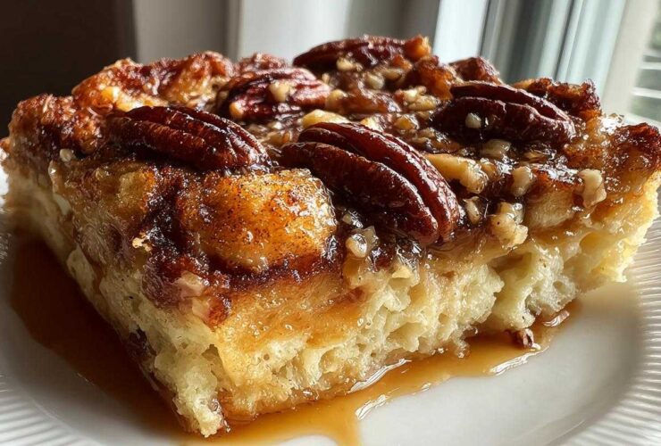 Caramel Pecan French Toast Bake