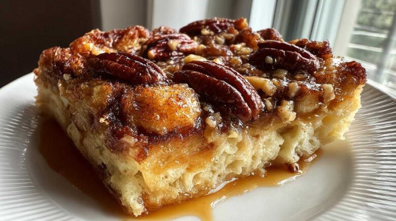 Caramel Pecan French Toast Bake