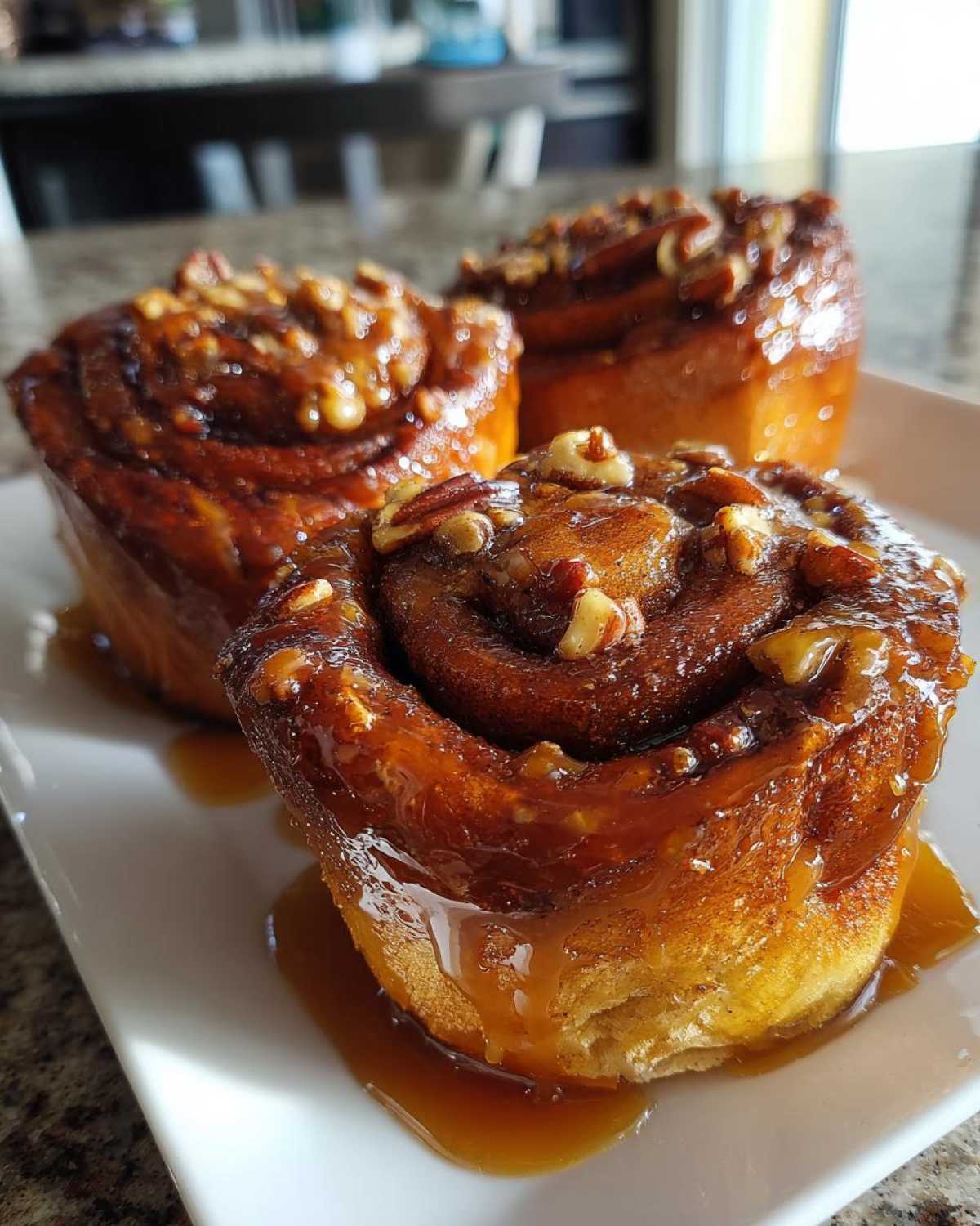 Caramel Pecan Sticky Buns - detail 1