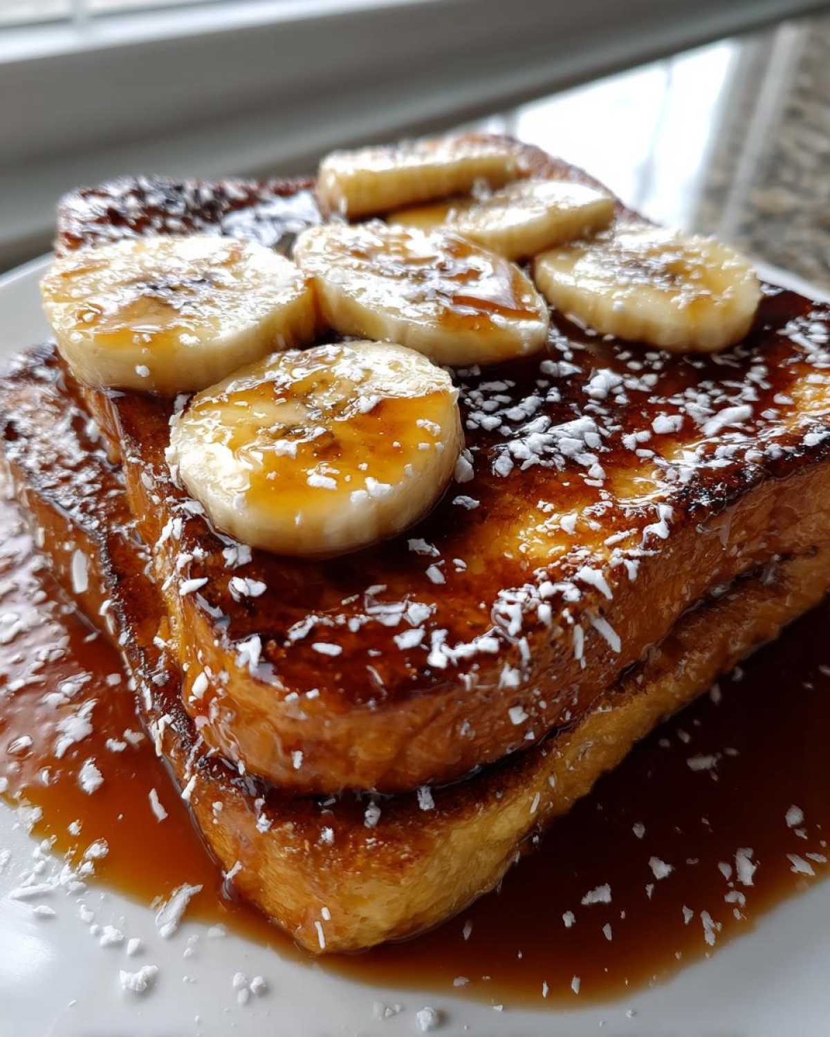 Caramelized Banana French Toast - detail 1
