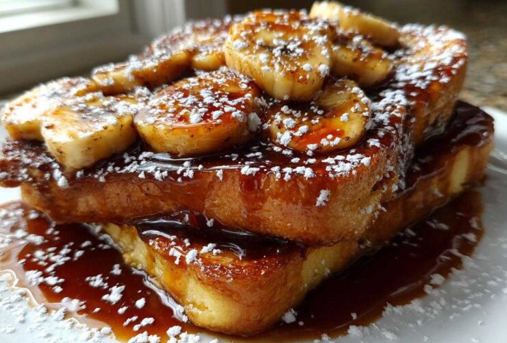 Caramelized Banana French Toast