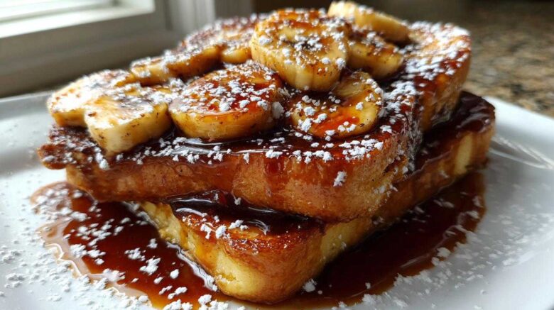 Caramelized Banana French Toast
