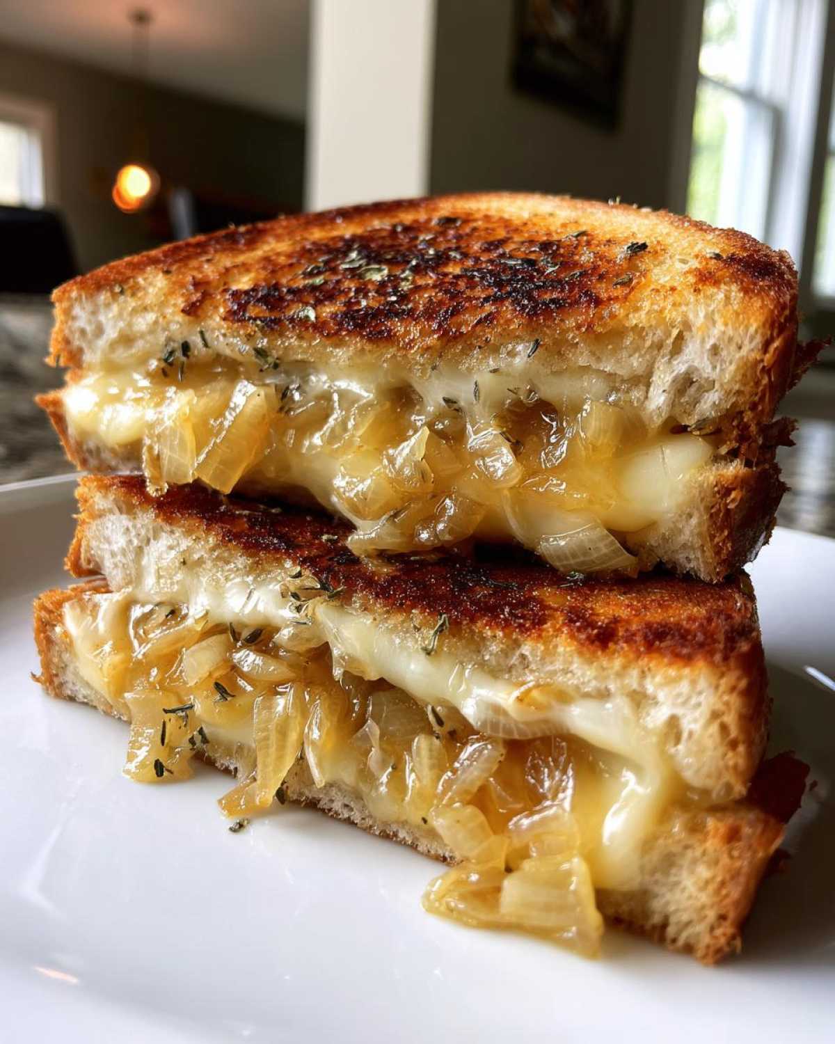 Caramelized Onion Grilled Cheese - detail 1