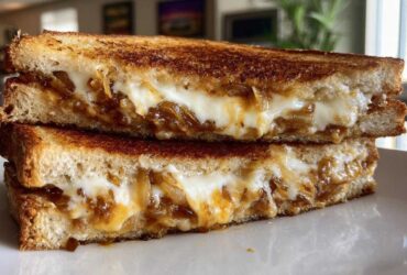 Caramelized Onion Grilled Cheese
