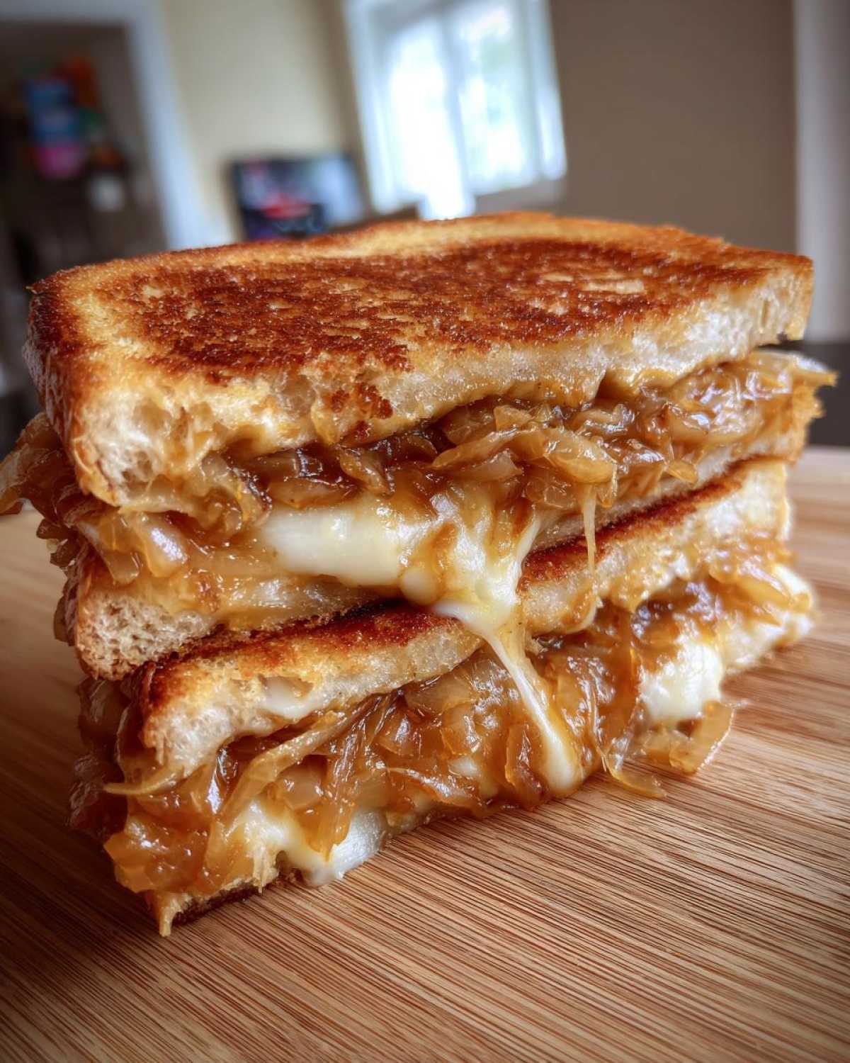 Caramelized Onion Grilled Cheese - detail 4