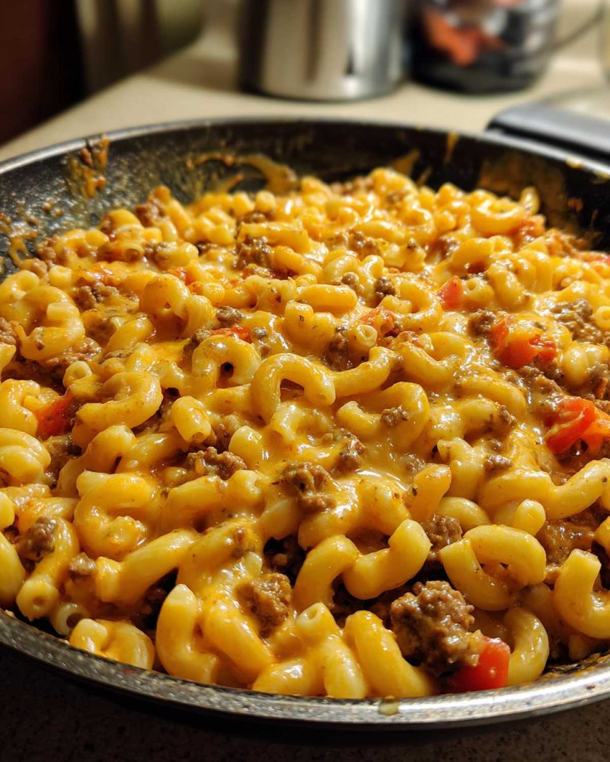 Cheeseburger Pasta Skillet - detail 3