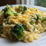 Cheesy Broccoli Orzo