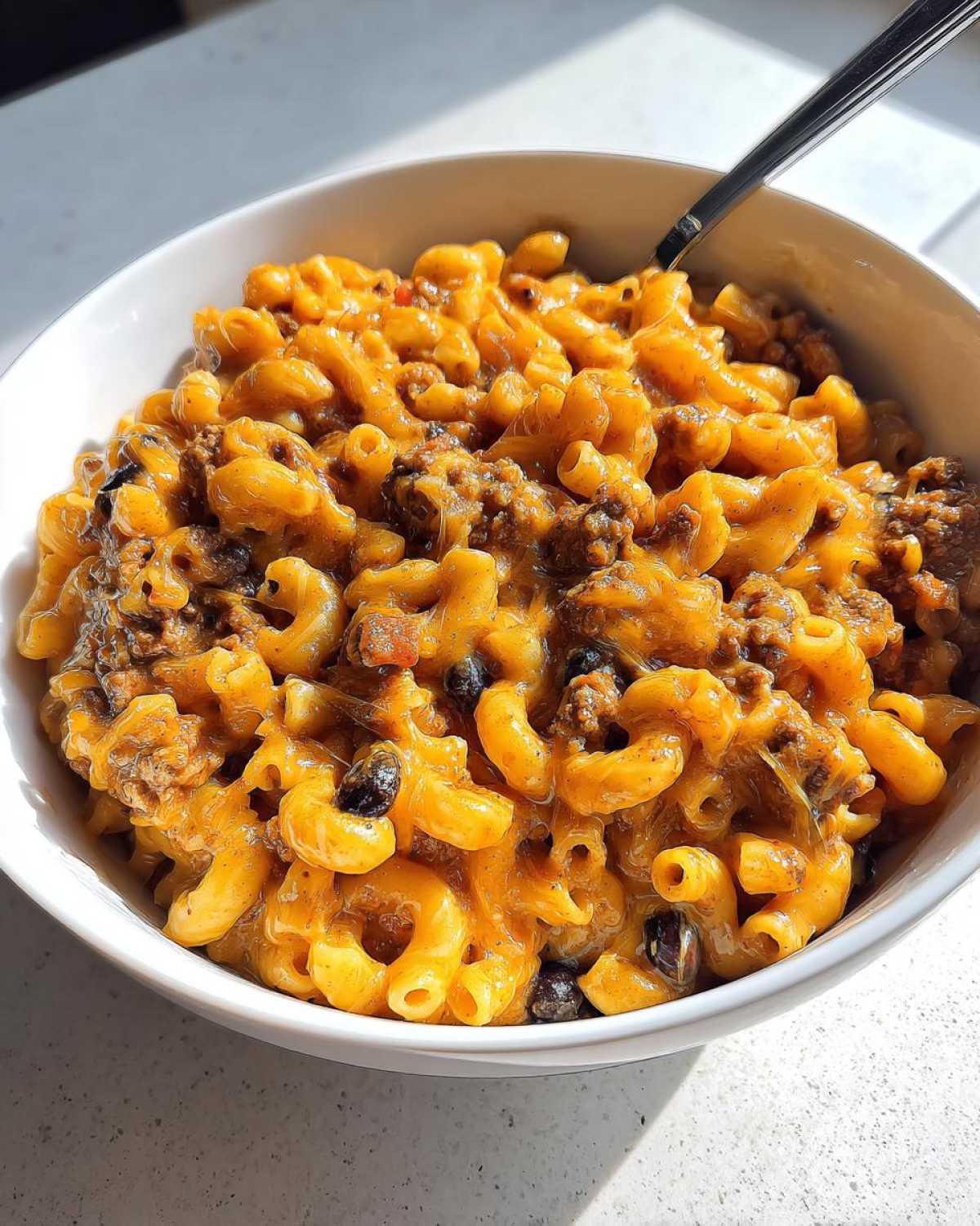 Cheesy Taco Pasta - detail 1