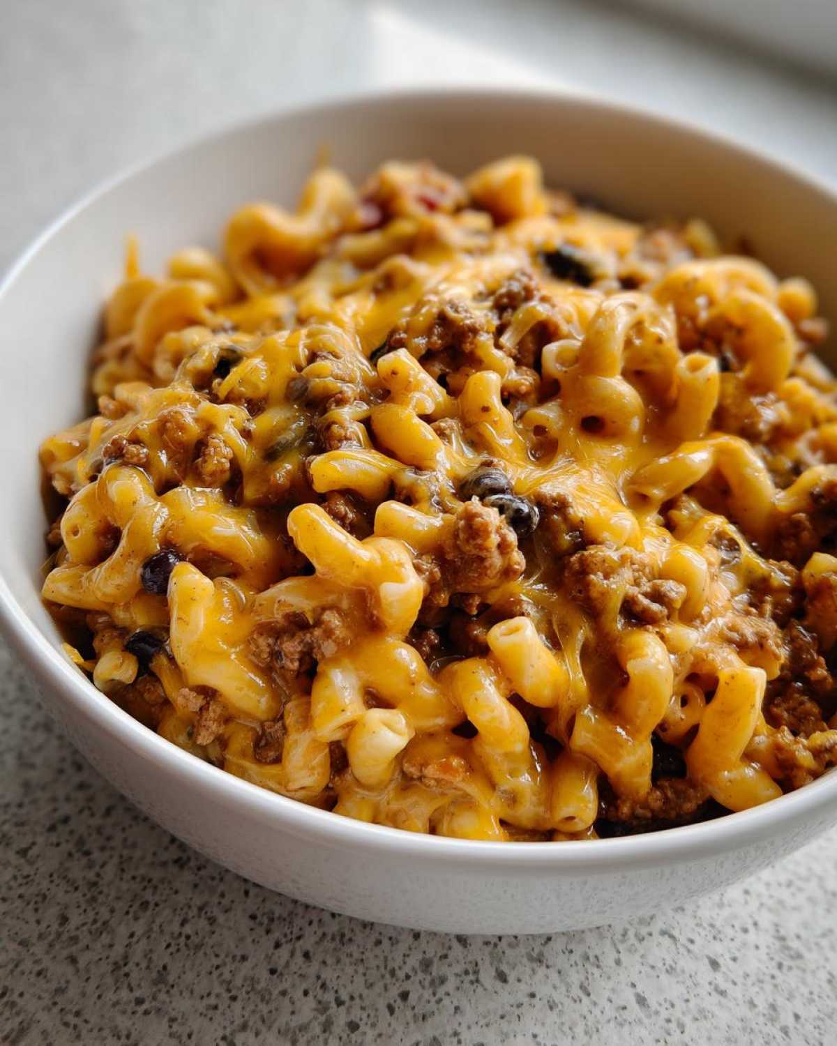 Cheesy Taco Pasta - detail 3