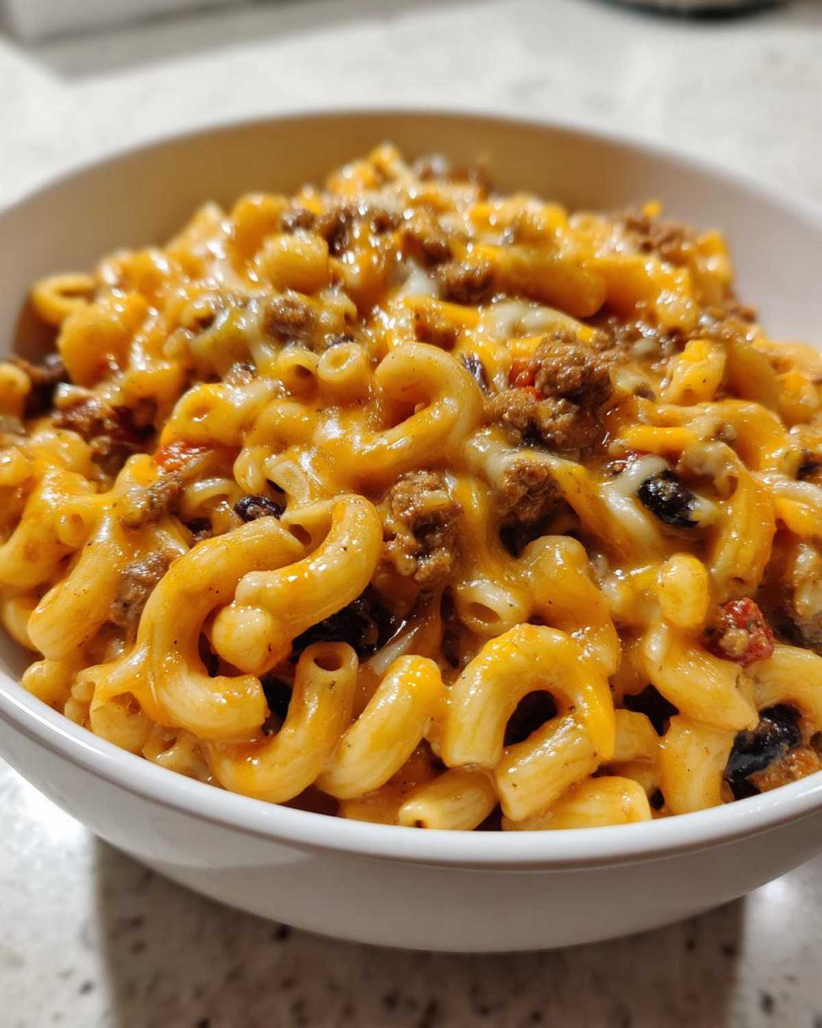 Cheesy Taco Pasta - detail 4