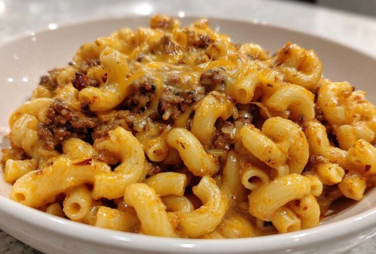 Cheesy Taco Pasta