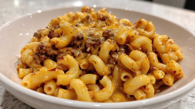 Cheesy Taco Pasta