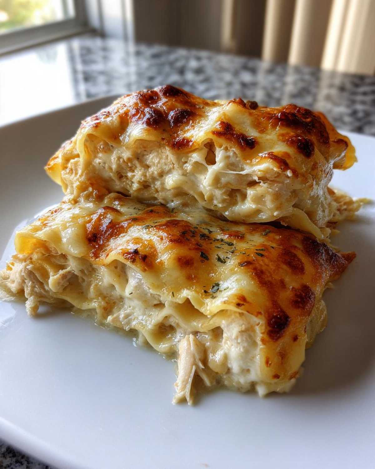 Chicken Alfredo Lasagna Roll-Ups - detail 3