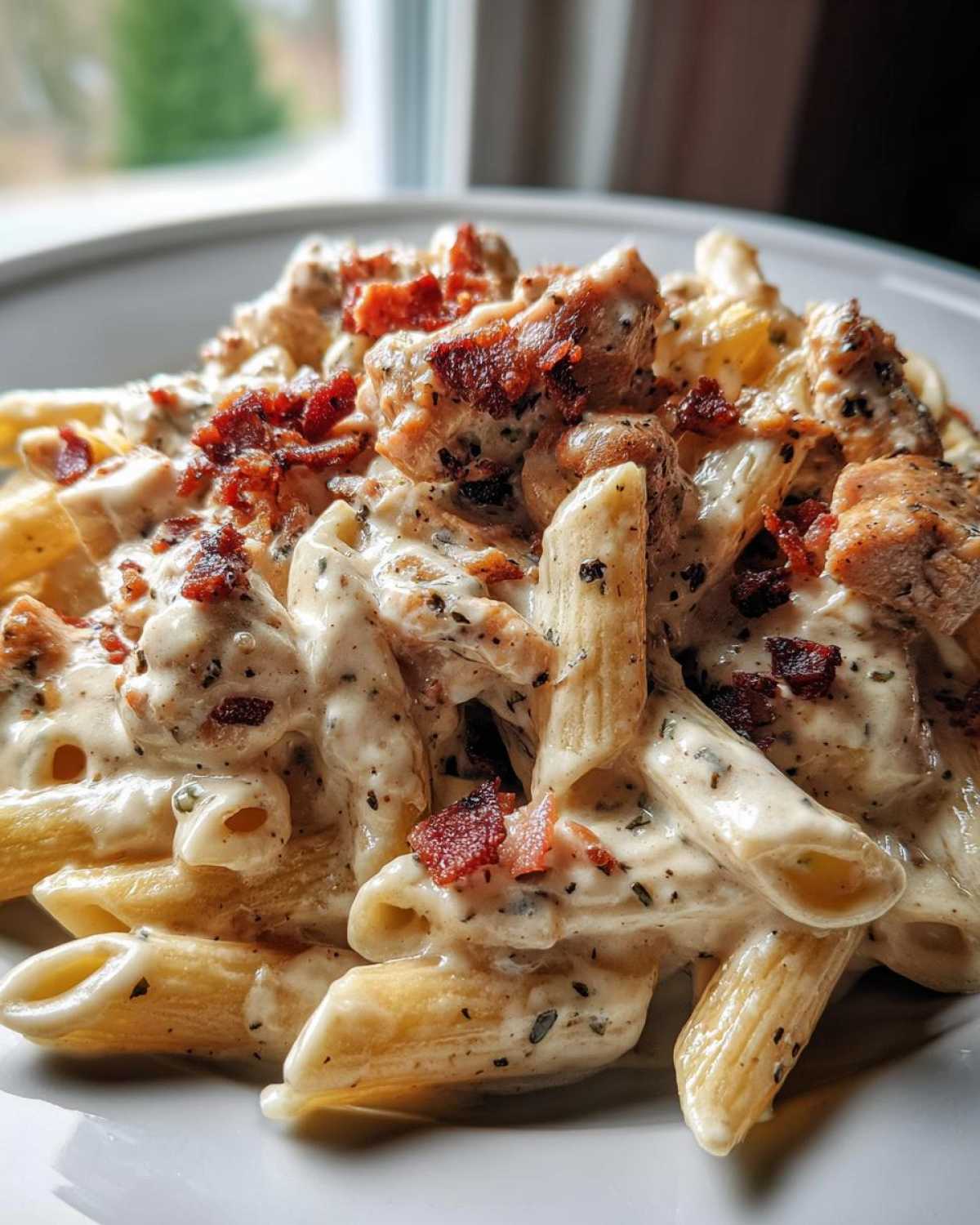 Chicken Bacon Ranch Pasta - detail 3