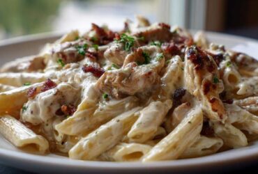 Chicken Bacon Ranch Pasta