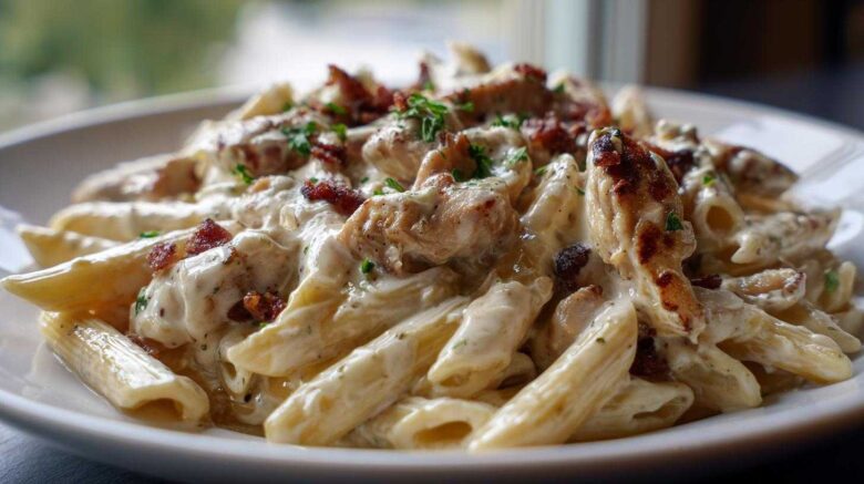 Chicken Bacon Ranch Pasta
