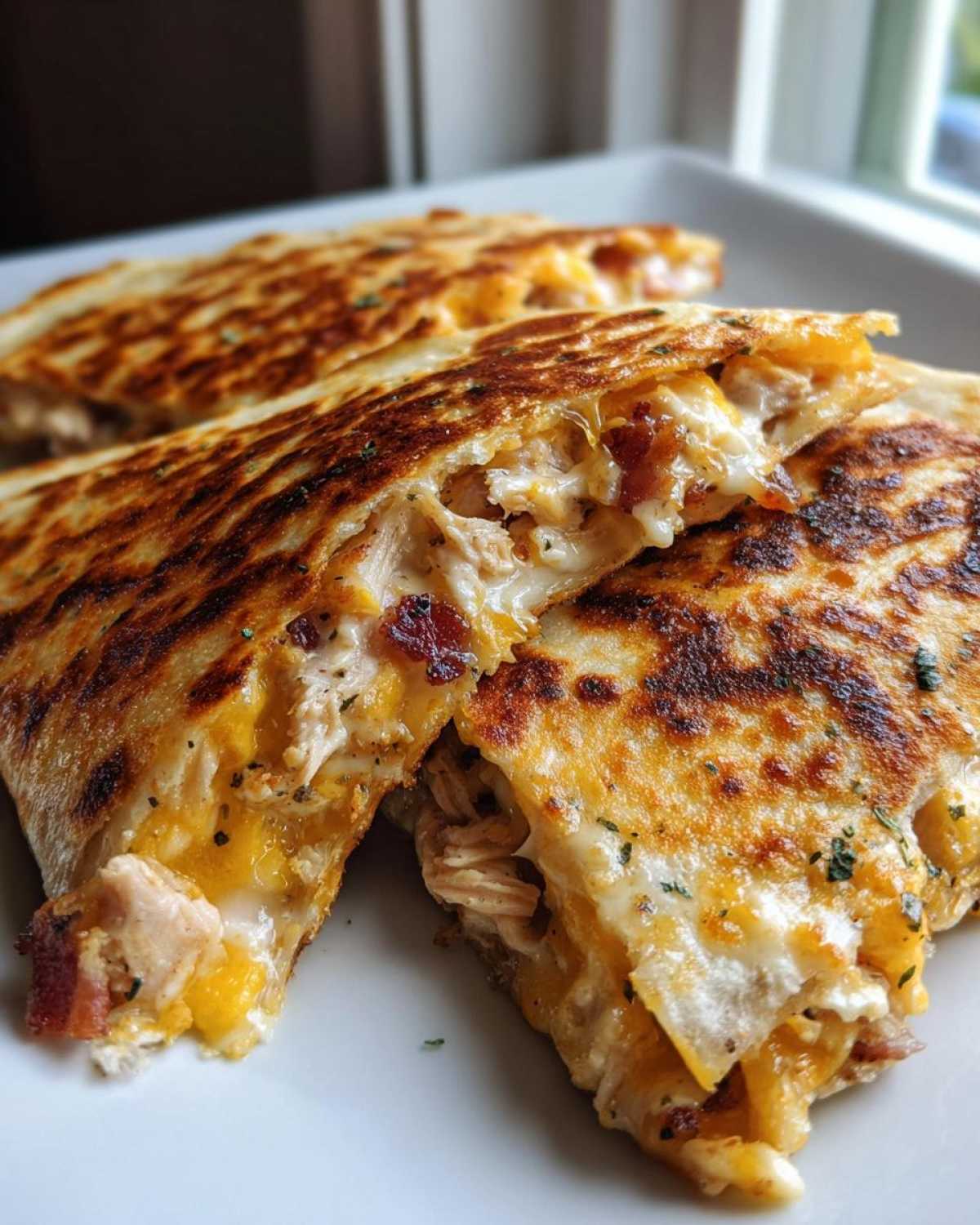 Chicken Bacon Ranch Quesadillas - detail 1