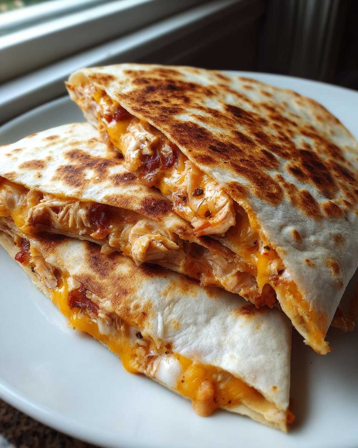 Chicken Bacon Ranch Quesadillas - detail 4