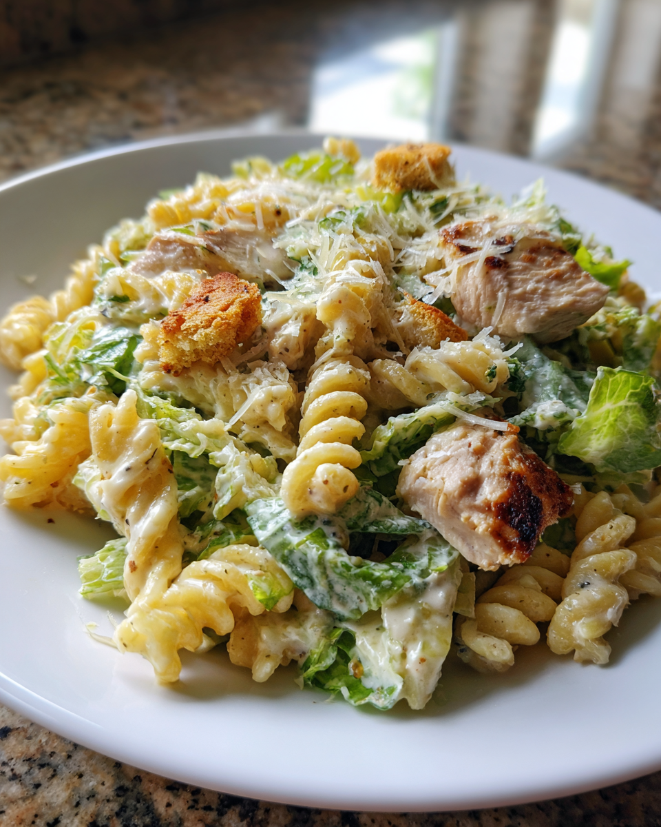 Chicken Caesar Pasta Salad - detail 1