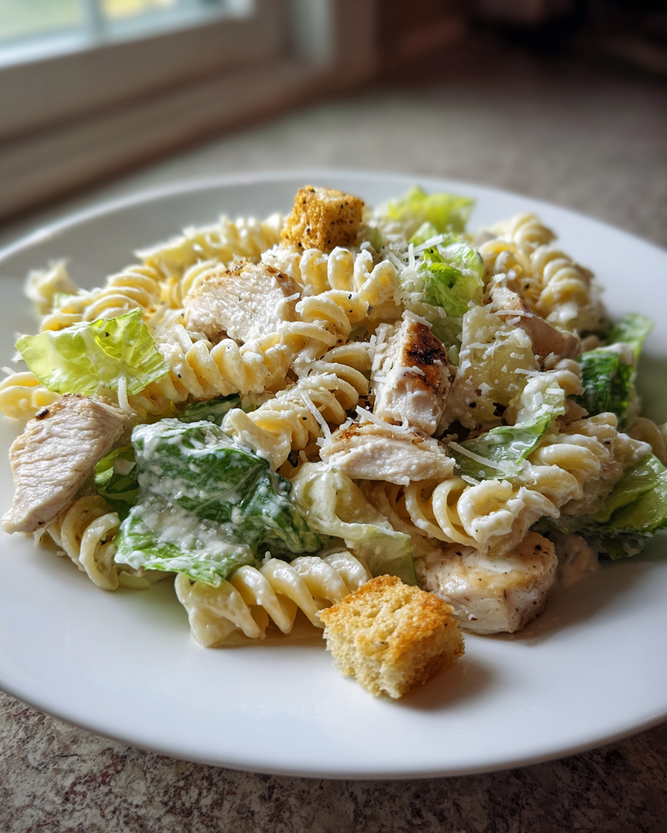 Chicken Caesar Pasta Salad - detail 2