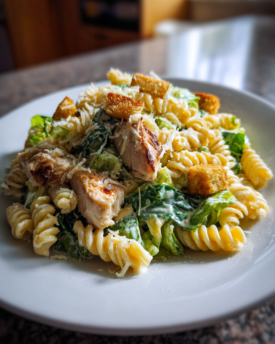 Chicken Caesar Pasta Salad - detail 3