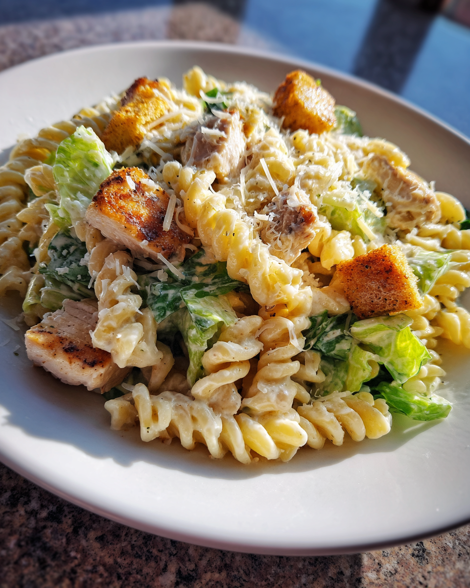 Chicken Caesar Pasta Salad - detail 4